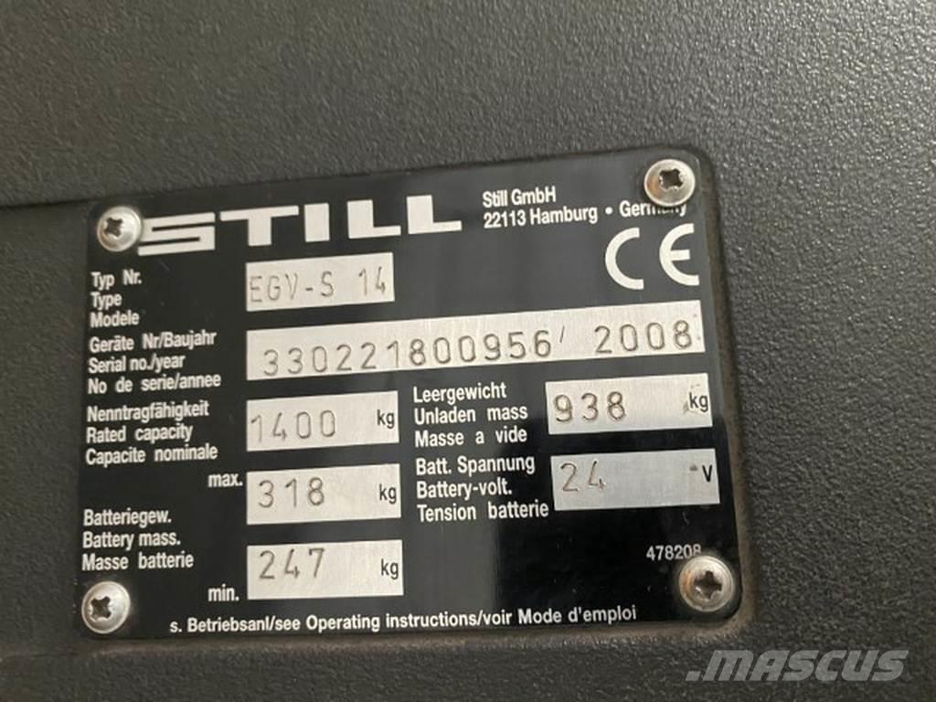 STILL EGV-S14 TE KOOP - Photo 8